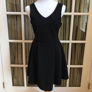 Black Skater Dress with Great Structure